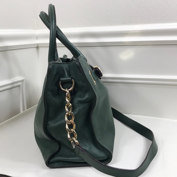 Micheal kors Hamilton bag green excellent - Picture 3 of 8
